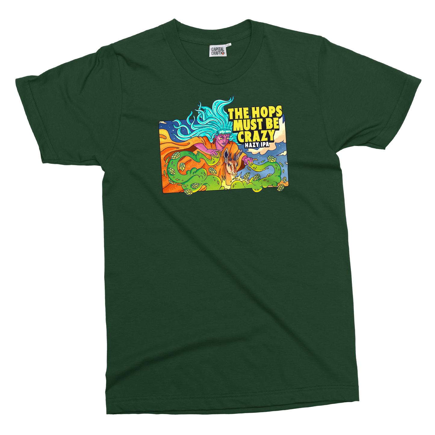 Limited Edition Hops Must Be Crazy Crew Neck